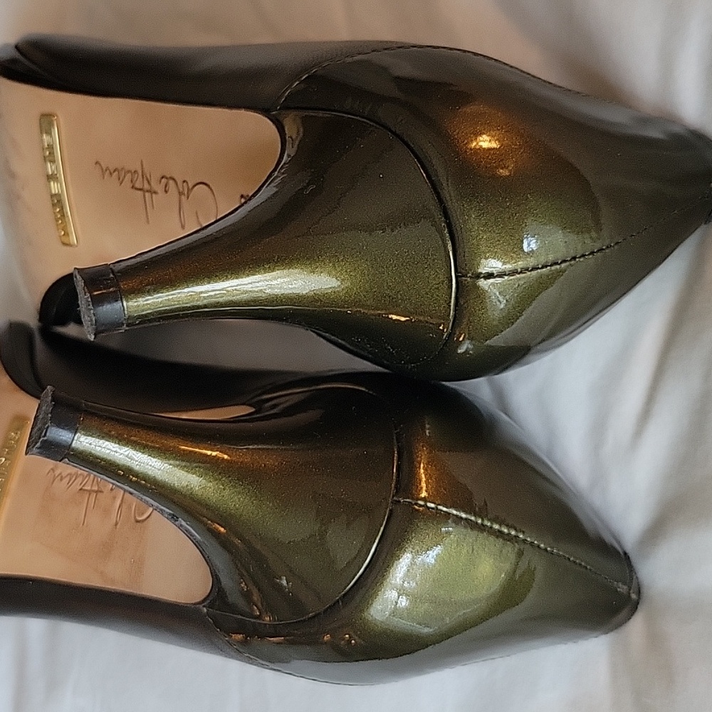Cole Haan Women's Olive Green Heels - Picture 10 of 12